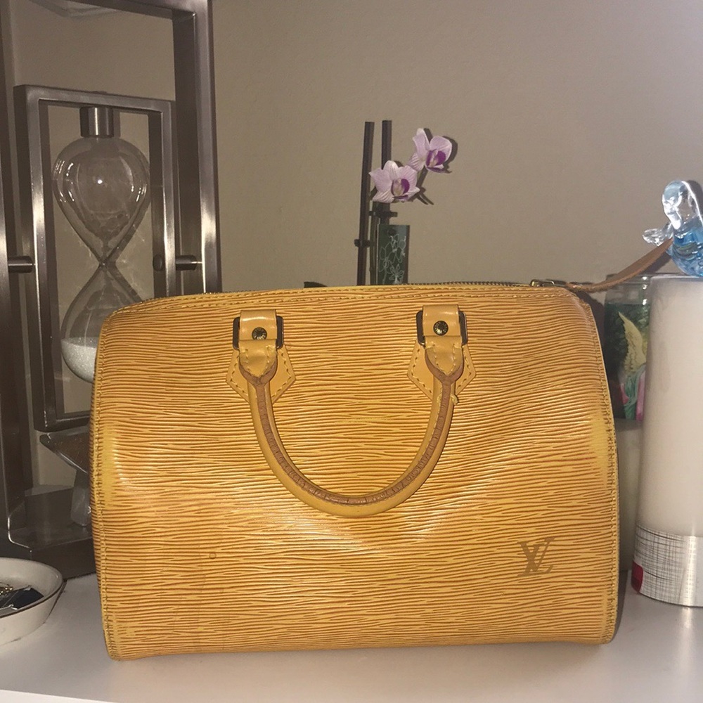 Louis Vuitton Speedy 25 Epi Leather